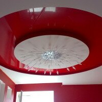 Какие бывают натяжные потолки?